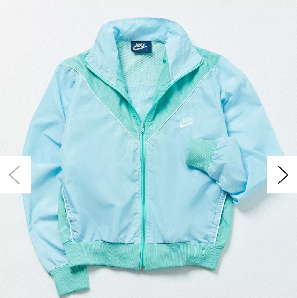 Vintage Nike Nylon Full-Zip Track Jacket